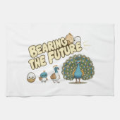 Linge De Cuisine Une séquence comique d'évolution de paon (Horizontal)