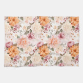 Linge De Cuisine Une série de fleurs automnales Design 2 (Horizontal)