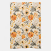 Linge De Cuisine Une série florale d'automne 1 (Vertical)