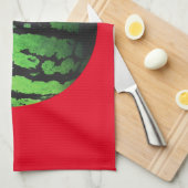 Linge De Cuisine une seule pastèque (BGC transparent) (Quart Plié)