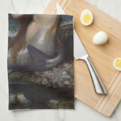 Linge De Cuisine Une sirène par John William Waterhouse (Quart Plié)