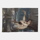Linge De Cuisine Une sirène par John William Waterhouse (Horizontal)