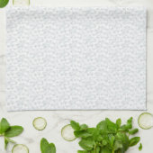 Linge De Cuisine Une surface entièrement blanche et sans fonctionna (Plié)