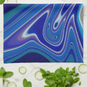 Linge De Cuisine Une touche de bleu (Plié)