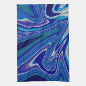 Linge De Cuisine Une touche de bleu (Vertical)