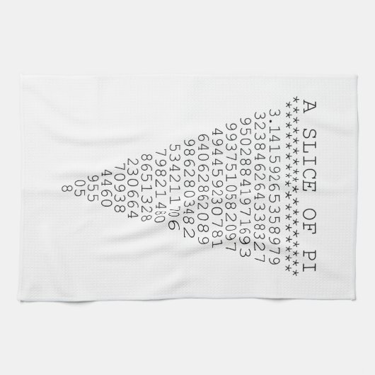 Linge De Cuisine Une tranche de graphique de pi (Horizontal)