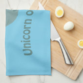 Linge De Cuisine Unicorne de la mer (Quart Plié)