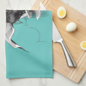 Linge De Cuisine Unicorne numérique (Quart Plié)