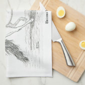 Linge De Cuisine Unicorns (Quart Plié)