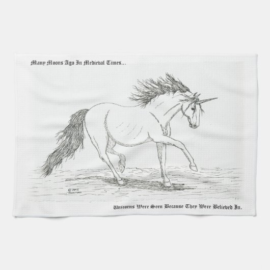 Linge De Cuisine Unicorns (Horizontal)