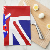 Linge De Cuisine Union Jack British Guitare Art 2 (Quart Plié)