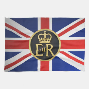 Linge De Cuisine Union Jack et jubilé royal