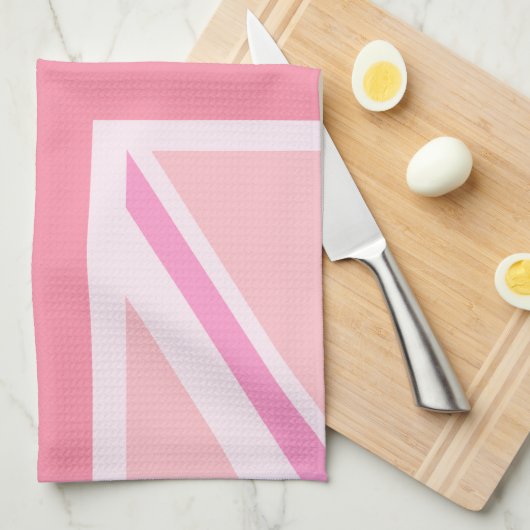 Linge De Cuisine Union Jack rose/Drapeau (Quart Plié)