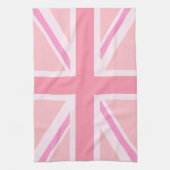 Linge De Cuisine Union Jack rose/Drapeau (Vertical)