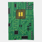 Linge De Cuisine Unité centrale de traitement nerd I de carte       (Vertical)