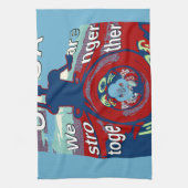 Linge De Cuisine United in Hope : Stronger Together - USA Art Print (Vertical)