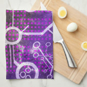 Linge De Cuisine Univers numérique (Quart Plié)