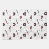 Linge De Cuisine Université d'Auburn | Motif de vacances (Horizontal)