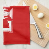 LINGE DE CUISINE UNIVERSITÉ DE LAOS (Quart Plié)