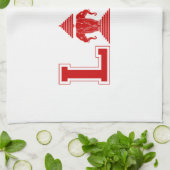 LINGE DE CUISINE UNIVERSITÉ DE LAOS (Plié)