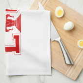 LINGE DE CUISINE UNIVERSITÉ DE LAOS (Quart Plié)