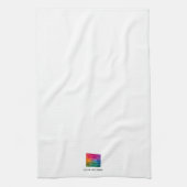 Linge De Cuisine Upload Your Company Logo Custom Text Template (Vertical)