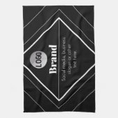 Linge De Cuisine Upload Your Logo & Customizable Text Design (Vertical)