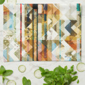 Linge De Cuisine Urbain Chevron II (Plié)