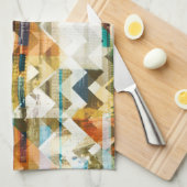 Linge De Cuisine Urbain Chevron II (Quart Plié)