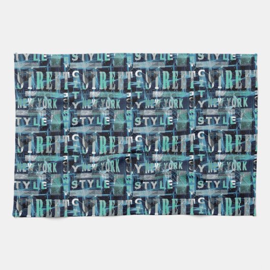 Linge De Cuisine Urbain, style. (Horizontal)