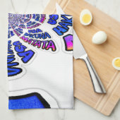 Linge De Cuisine USA Celebration : Lovely Fun Text Dynamic Art (Quart Plié)