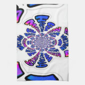 Linge De Cuisine USA Celebration : Lovely Fun Text Dynamic Art (Vertical)