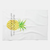Linge De Cuisine Usage grand de support d'aquarelle d'ananas une (Horizontal)