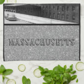 Linge De Cuisine Usine de papier historique à Pepperell Massachuset (Plié)