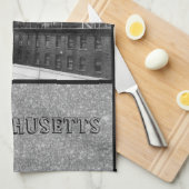 Linge De Cuisine Usine de papier historique à Pepperell Massachuset (Quart Plié)