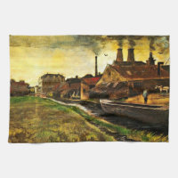 Usine sidérurgique à La Haye par Vincent van Gogh