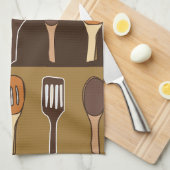 Linge De Cuisine Ustensiles de Cuisine colorés Spatula (Quart Plié)