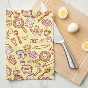 Linge De Cuisine Ustensiles de cuisine mignons Jaune