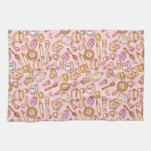 Linge De Cuisine Ustensiles de cuisine mignons rose (Horizontal)