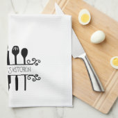 Linge De Cuisine Ustensiles de cuisine sur mesure Spatule à broche  (Quart Plié)