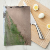 Linge De Cuisine Ute de ciel de paysage de voie de gravier du (Quart Plié)