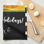Linge De Cuisine Vacances dans les Pins ! (Quart Plié)