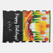 Linge De Cuisine Vacances dans les Pins ! (Horizontal)