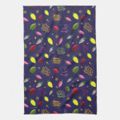 Linge De Cuisine Vacances de Noël | Motif de vacances (Vertical)