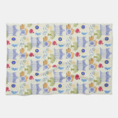 Linge De Cuisine Vacances en Grèce Minimalisme (Horizontal)
