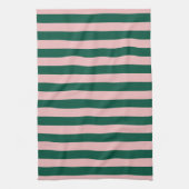 Linge De Cuisine Vacances Gratuit Vert & Rose (Vertical)