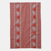 Linge De Cuisine Vacances Rouges (Vertical)