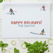 Linge De Cuisine Vacances ski (Plié)