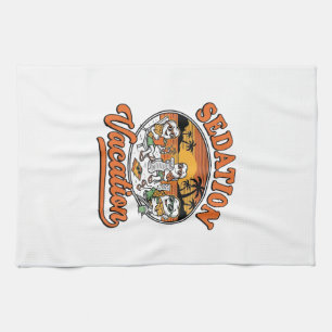 Linge De Cuisine Vacances sous sédation Design de chemise humour de