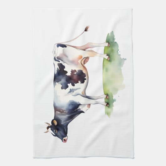 Linge De Cuisine Vache (Vertical)